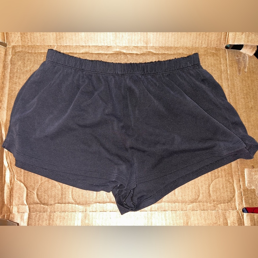 Casual black shorts